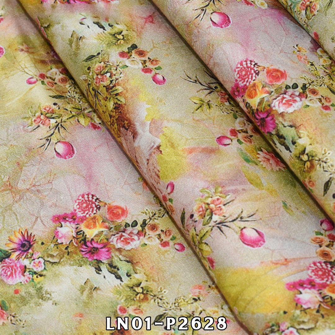 Nisha By BinNoor Fab Linen  De-LN01-P2628