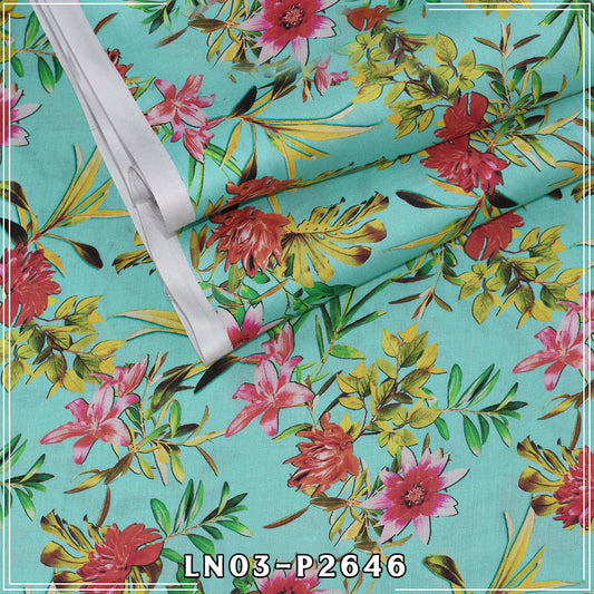 Nisha By BinNoor Fab Linen  De-LN03-P2646