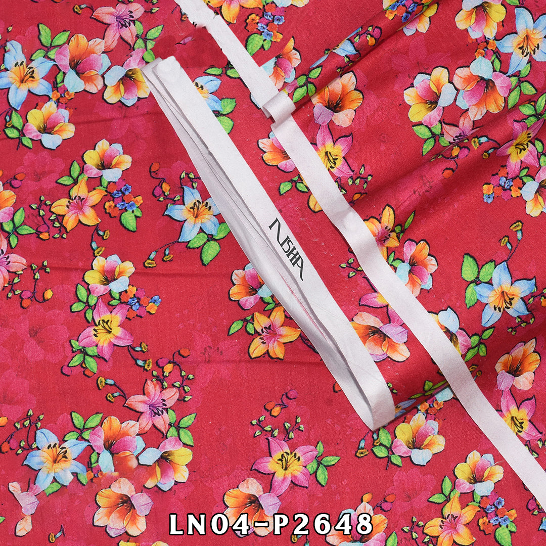 Nisha By BinNoor Fab Linen  De-LN04-P2648