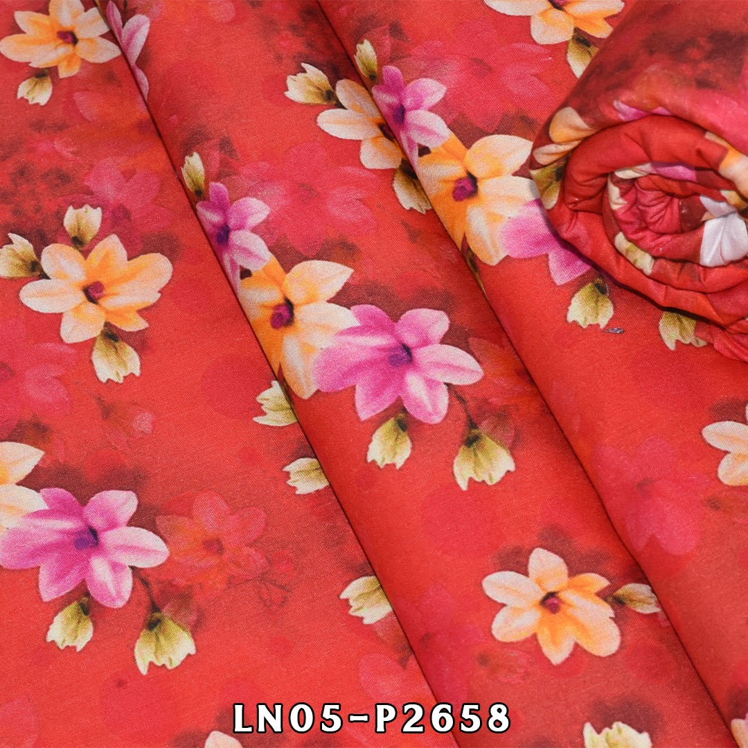 Nisha By BinNoor Fab Linen  De-LN05-P2658