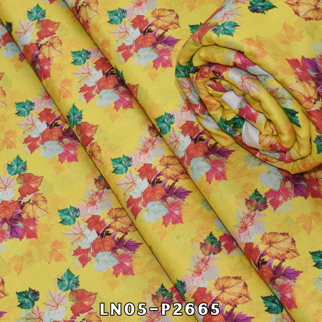 Nisha By BinNoor Fab Linen  De-LN05-P2665