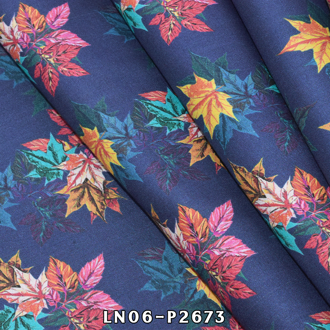 Nisha By BinNoor Fab Linen  De-LN06-P2673