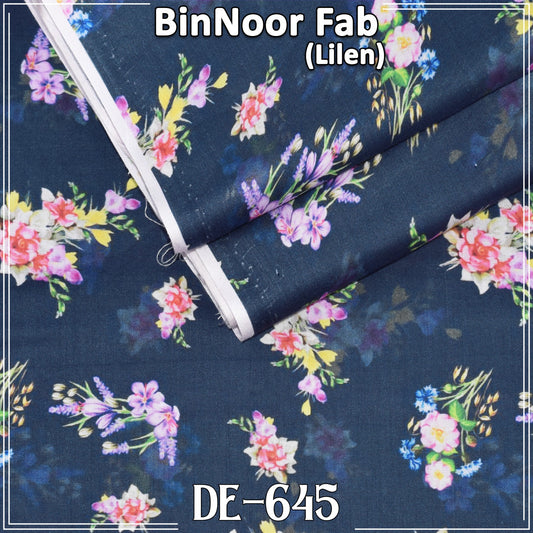 Nisha By BinNoor Fab Linen  De-LN03-P2645