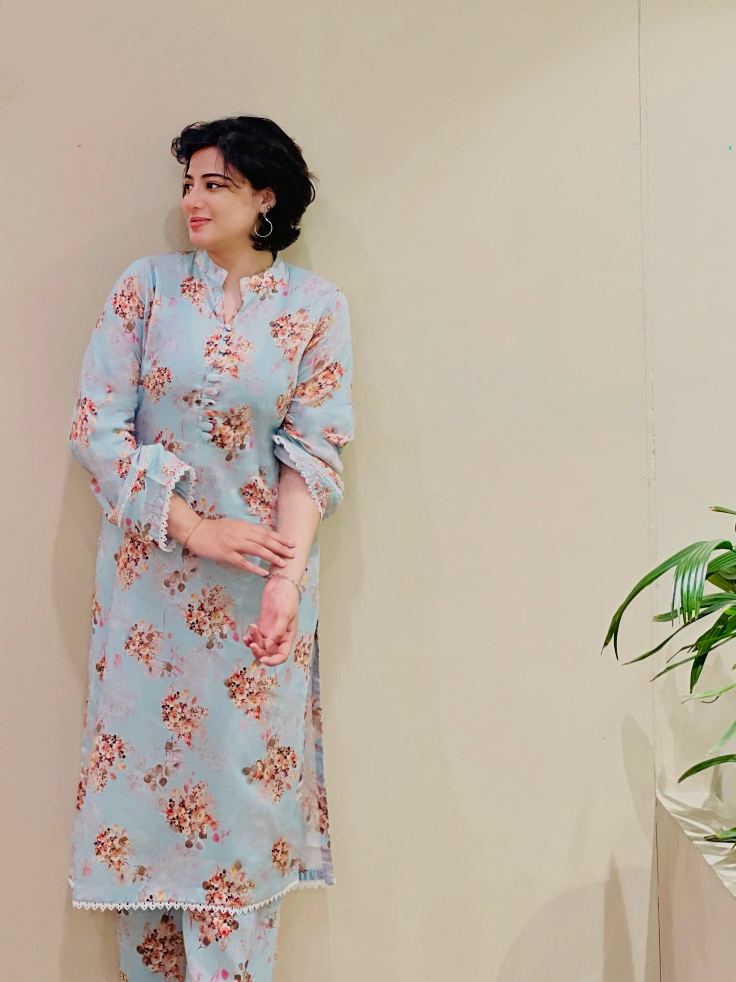 BinNoor Fab Lawn Stitched 2Pcs DE-LA07-P2-S064