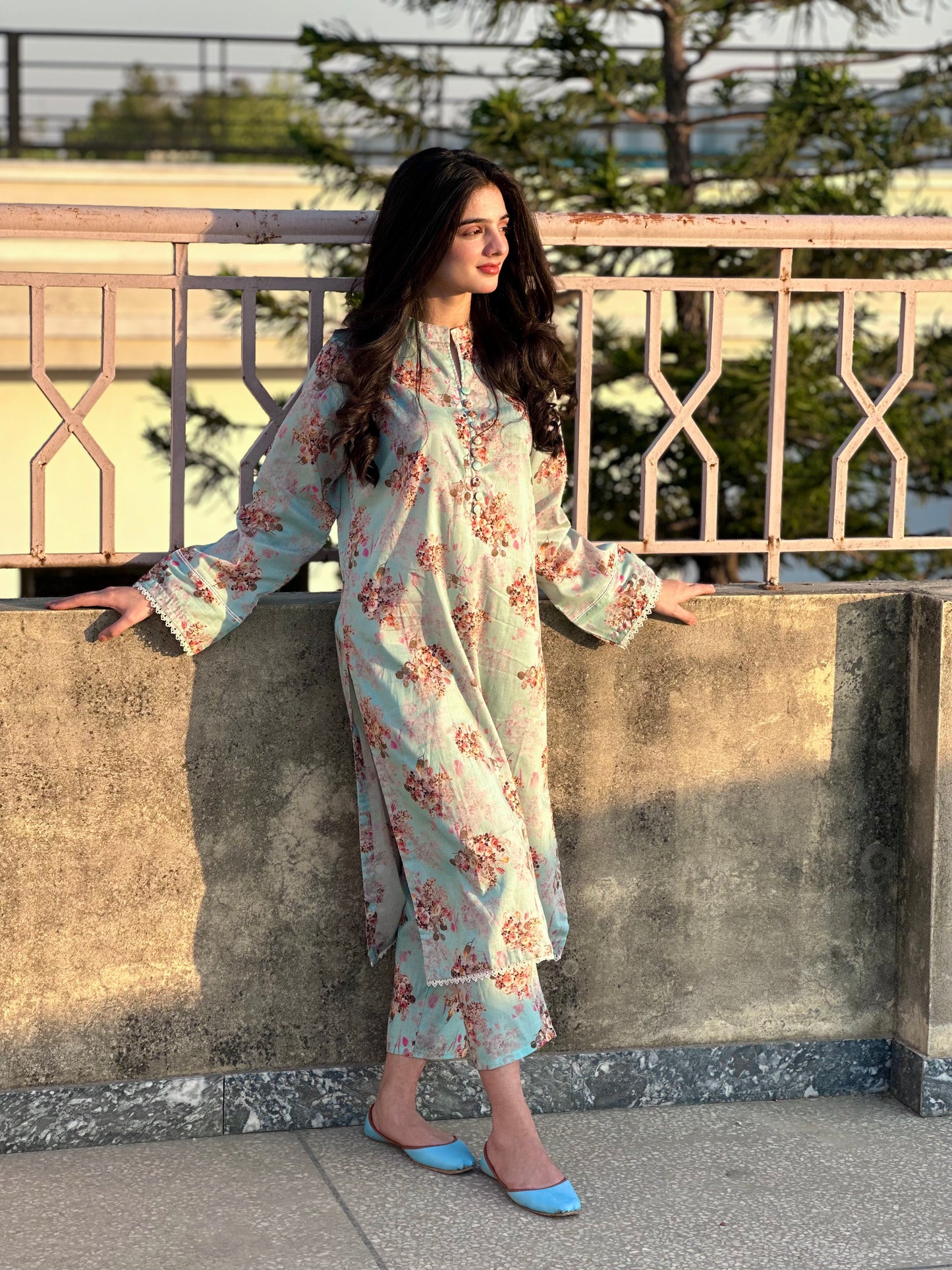 BinNoor Fab Lawn Stitched 2Pcs DE-LA07-P2-S064