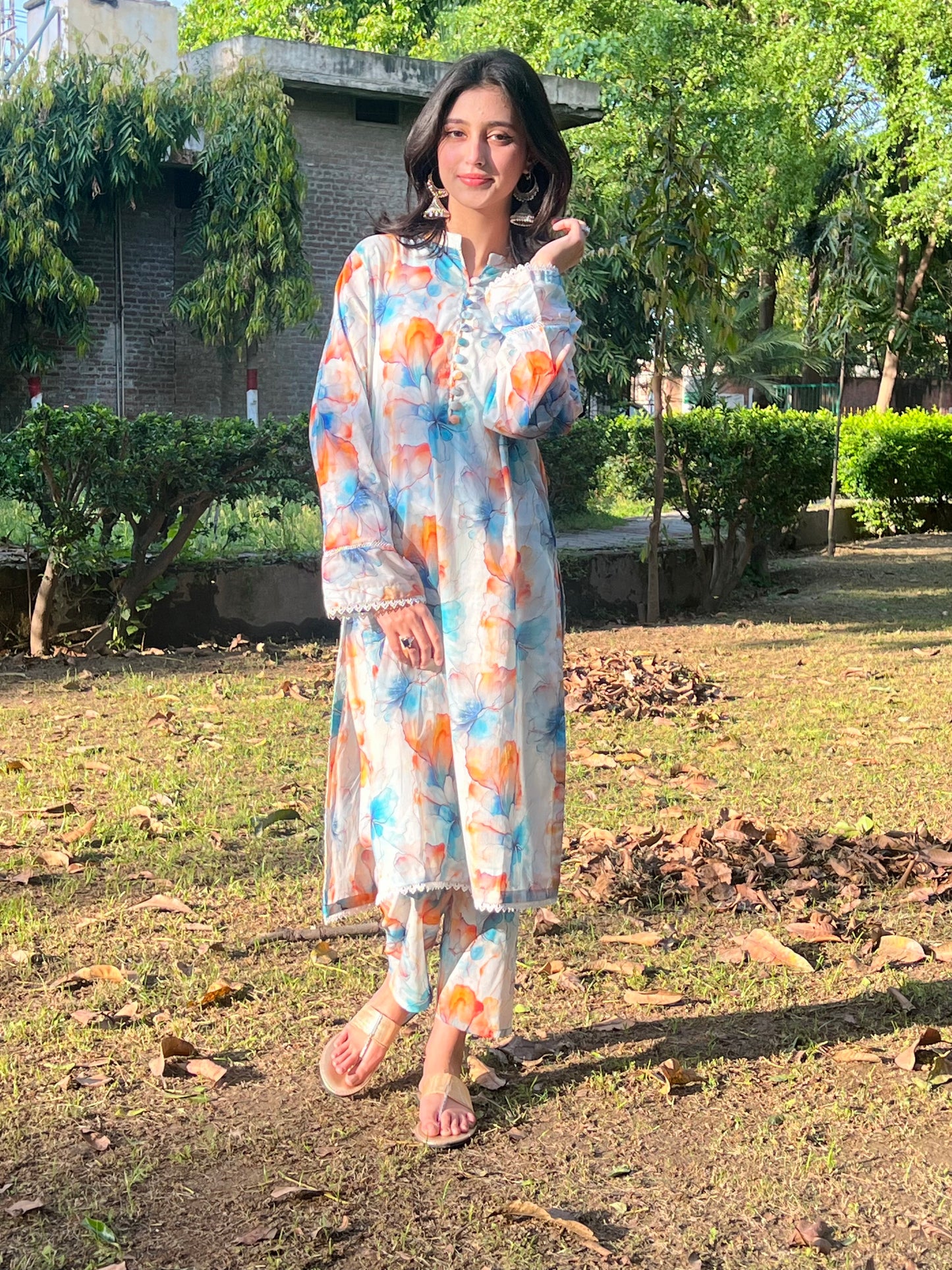 BinNoor Fab Lawn Stitched 2Pcs DE-LA07-P2-S062